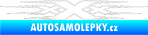 Samolepka Triple x Ultra Metalic bílá