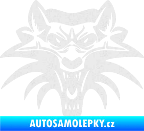 Samolepka Vlk 022 Ultra Metalic bílá