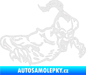 Samolepka Zombík pravá Ultra Metalic bílá