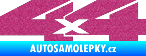 Samolepka 4x4 varianta 018 Ultra Metalic růžová