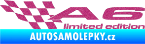 Samolepka A6 limited edition levá Ultra Metalic růžová