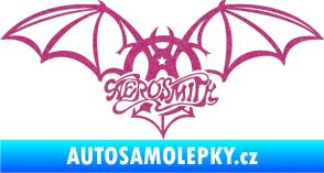 Samolepka Aerosmith 001 Ultra Metalic růžová