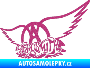 Samolepka Aerosmith 002 Ultra Metalic růžová