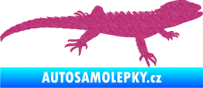 Samolepka Agama 001 pravá Ultra Metalic růžová