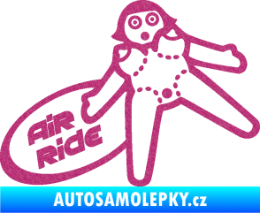 Samolepka Air ride jízda Ultra Metalic růžová