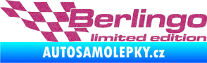 Samolepka Berlingo limited edition levá Ultra Metalic růžová