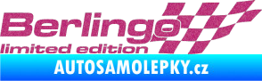 Samolepka Berlingo limited edition pravá Ultra Metalic růžová