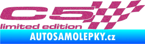 Samolepka C5 limited edition pravá Ultra Metalic růžová