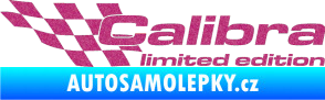 Samolepka Calibra limited edition levá Ultra Metalic růžová