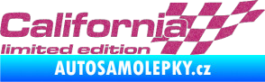 Samolepka California limited edition pravá Ultra Metalic růžová
