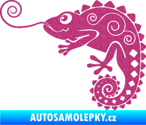 Samolepka Chameleon 004 levá Ultra Metalic růžová