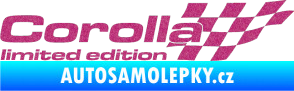 Samolepka Corolla limited edition pravá Ultra Metalic růžová
