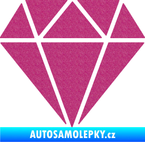 Samolepka Diamant 001 Ultra Metalic růžová