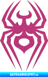 Samolepka Pavouk 008 Ultra Metalic růžová