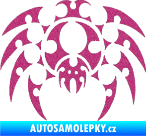 Samolepka Pavouk 012 Ultra Metalic růžová