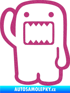 Samolepka Domo 001 levá hello Ultra Metalic růžová