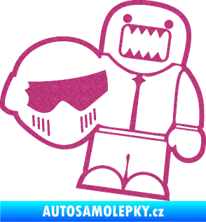 Samolepka Domo 015 pravá  Stig Ultra Metalic růžová