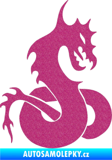 Samolepka Dragon 031 pravá Ultra Metalic růžová