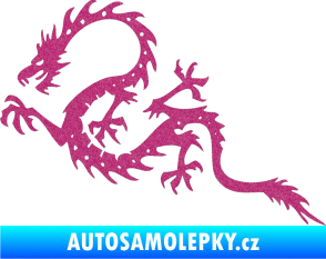 Samolepka Dragon 037 levá Ultra Metalic růžová