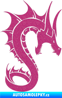 Samolepka Dragon 041 pravá Ultra Metalic růžová