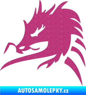 Samolepka Dragon 044 levá Ultra Metalic růžová