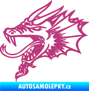 Samolepka Dragon 046 levá Ultra Metalic růžová