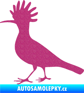 Samolepka Dudek 001 levá Ultra Metalic růžová
