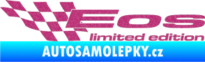 Samolepka Eos limited edition levá Ultra Metalic růžová