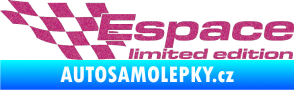 Samolepka Espace limited edition levá Ultra Metalic růžová