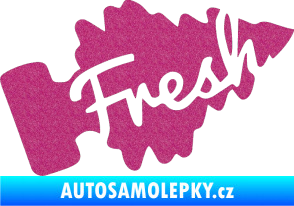 Samolepka Fresh 001 Ultra Metalic růžová