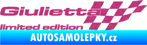 Samolepka Giulietta limited edition pravá Ultra Metalic růžová