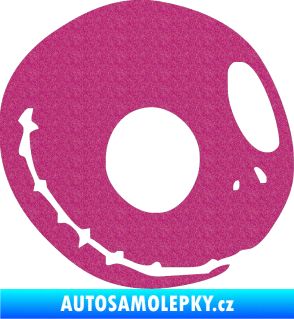 Samolepka Halloween 012 pravá Ultra Metalic růžová