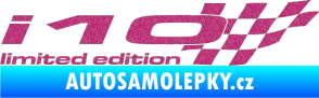 Samolepka i10 limited edition pravá Ultra Metalic růžová