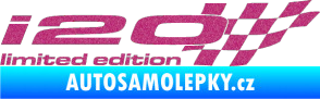 Samolepka i20 limited edition pravá Ultra Metalic růžová