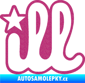 Samolepka ILL 002 Ultra Metalic růžová