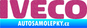 Samolepka Iveco Ultra Metalic růžová