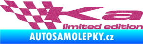Samolepka Ka limited edition levá Ultra Metalic růžová