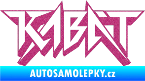 Samolepka Kabát 002 Ultra Metalic růžová
