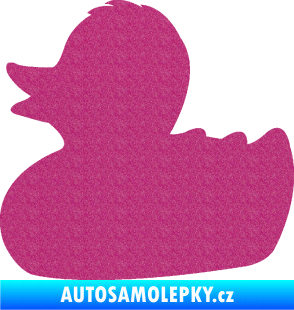 Samolepka Kachnička 001 levá Ultra Metalic růžová