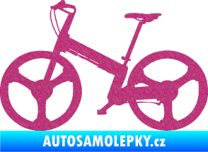 Samolepka Kolo 002 levá Ultra Metalic růžová