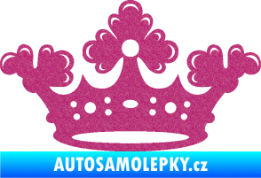 Samolepka Korunka 002 Ultra Metalic růžová