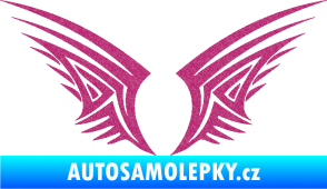 Samolepka Křídla 005 Ultra Metalic růžová