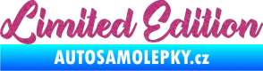 Samolepka Limited edition 006 Ultra Metalic růžová