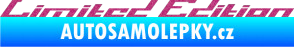 Samolepka Limited edition 009 Ultra Metalic růžová