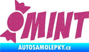 Samolepka Mint bonbón Ultra Metalic růžová