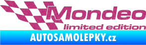 Samolepka Mondeo limited edition levá Ultra Metalic růžová
