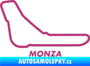 Samolepka Okruh Monza Ultra Metalic růžová