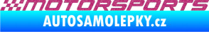 Samolepka Motorsports 001 Ultra Metalic růžová