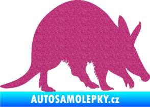 Samolepka Mravenečník 002 pravá Ultra Metalic růžová