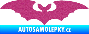 Samolepka Netopýr 006 Ultra Metalic růžová